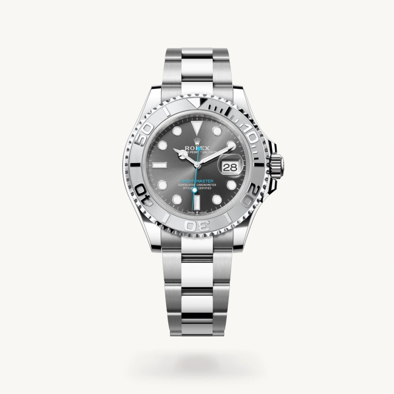 Rolex
YACHT-MASTER
Oyster, 40 mm, acero Oystersteel y platino
M126622-0001